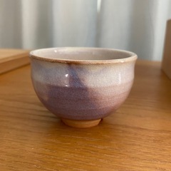 萩焼(太平山) 湯呑み6個セット　桐箱入りの画像