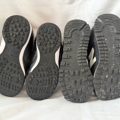 【中古】子供用スニーカー17cm ２足セットの画像