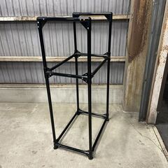 K47 IRIS OHYAMA タイヤ 収納 ラック タイヤ スタンド アイリス オーヤマ 保管 置台 ケース スリム 屋外 縦置き カバー無し USEDの画像