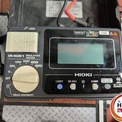 ▲🐶「ジモティ見た」でドリンクプレゼント中‼🐶 【中古】Hioki 日置 IR4051 絶縁抵抗計【ハンズクラフト飯塚店】秋松の画像