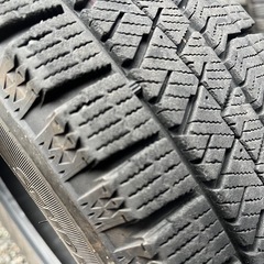スタッドレスタイヤ4本165/65R15 81Q ブリヂストンBS ブリザックVRX2 倉庫保管 の画像