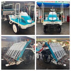 【売切御免！】428 鳥取県発 クボタ 乗用田植機 5条 [ SPU50 ] 8.5馬力 現状販売 広島 岡山 島根 兵庫 あぐり家鳥取中央店の画像