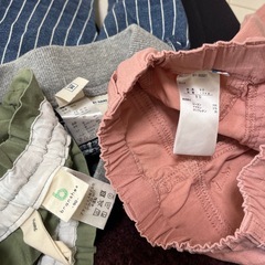 フリースレギンス　デニム　裏起毛　10分丈　7、8分丈　9本セットの画像