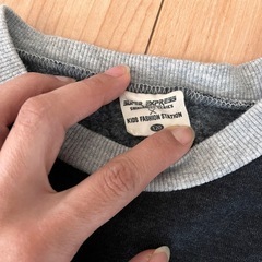 120 新幹線　トレーナー　美品　の画像