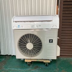 K07019 中古エアコン シャープ 2021年製 主に10畳用 冷房能力 2.8KW / 暖房能力3.6KWの画像