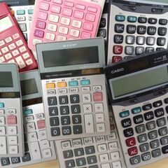 電卓　シャープ・カシオ他の画像