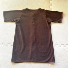 アンナニコラ　スリーパー 120 ブラウン茶色　てんとうむし刺繍の画像