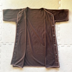 アンナニコラ　スリーパー 120 ブラウン茶色　てんとうむし刺繍の画像