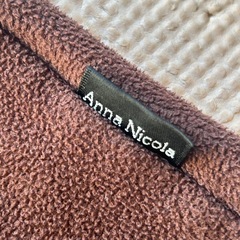 アンナニコラ　スリーパー 120 ブラウン茶色　てんとうむし刺繍の画像