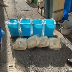 【新品未使用】ヤクルト ジョア ゴミ箱レトロ品の画像