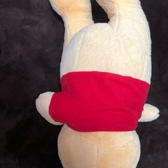 約80センチ新品クマのプーさんぬいぐるみの画像