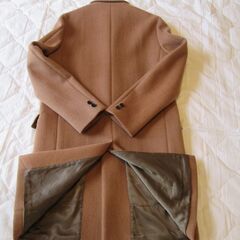 ユナイテッドアローズ　チェスターコート　ファインウール　120's　カシミヤタッチの画像