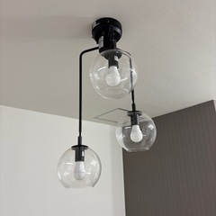 ニトリ ペンダントライト クリアの画像