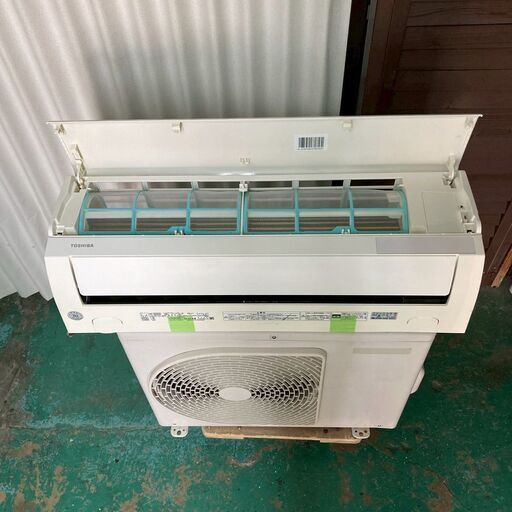 K07020 中古エアコン 東芝 2020年製 主に6畳用 冷房能力 2.2KW / 暖房能力2.2KW