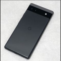 中古 Pixel 6a 128GB チャコール (au 〇判定) グーグル ピクセル の画像