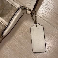 COACHショルダーバックの画像