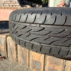 値下げ　
ブリヂストン サマータイヤ 155/65R13 9.9分山 1本　の画像