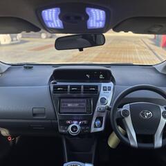 神奈川【自社ローン】保証人無可★全国対応★プリウスα【S】車検2年付/純正16インチAW/ワンオーナー/純正ナビ/バックカメラ/ステアリングスイッチ/スマートキー/ETCの画像