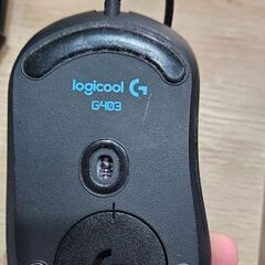 ロジクールのG403ゲーミングマウスの画像