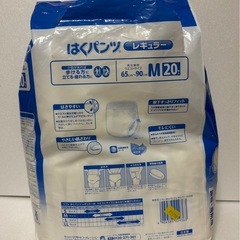 開封済み　　はくパンツ16枚　尿取りパッド6枚の画像