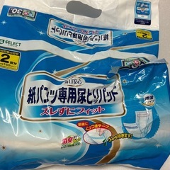 開封済み　　はくパンツ16枚　尿取りパッド6枚の画像