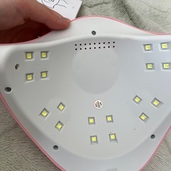 無料！セルフネイルLEDライト♡ほぼ新品未使用！の画像
