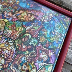 ジグソーパズル完成品ディズニーキラキラデザインの画像