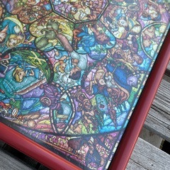 ジグソーパズル完成品ディズニーキラキラデザインの画像