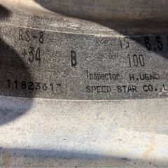 【お話し中】ワタナベ　RS-8 スピードスター ホイール4本セットの画像