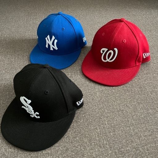 ニューエラ　キャップ　NEWERA   3個セット　　58.7cm