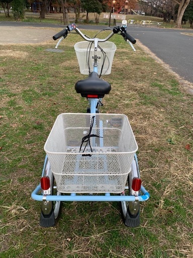 【大人用電動三輪車】【電動アシスト三輪車】