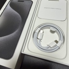 iPhone15proMax 1TB ブラックの画像