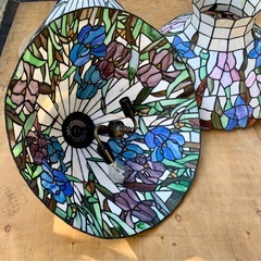 オーダーメイド ステンドグラス フロアランプ の画像