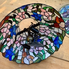 オーダーメイド ステンドグラス フロアランプ の画像