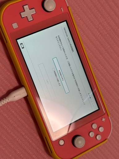 Switch light 超美品、ピンク、動作良好