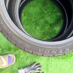 ケンダ　カイザー17インチ2本バリ山の画像