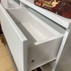 リユースマン倉敷、TVボード、ホワイトの画像