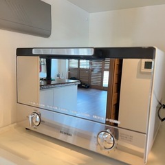 本日9日16時ごろ 2017年製　ミラーオーブントースター　MOT-013-Wの画像