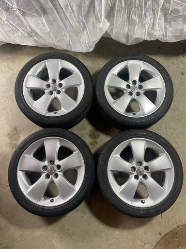 30 プリウス ツーリング　タイヤホイールセット　215/45r17　ブリヂストン　 レグノ
