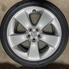 30 プリウス ツーリング　タイヤホイールセット　215/45r17　ブリヂストン　 レグノの画像