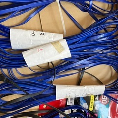 LANケーブル大量の画像