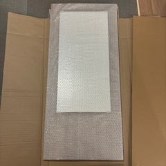 鏡付きパネル　鏡　大型ミラー　壁掛けミラーの画像