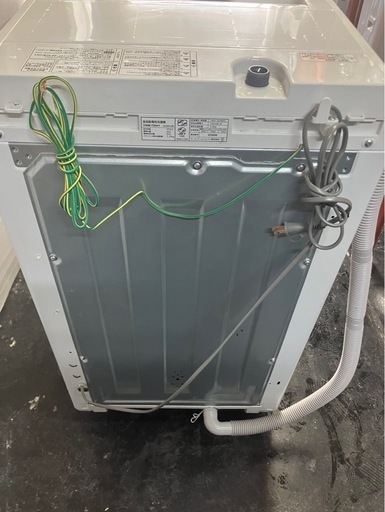 【中古】大阪引取限定　ヤマダ電機　5.0kg 縦型洗濯機　YWM-T50H1 本体 2023年製