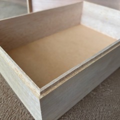 意外としっかりした木の箱の画像