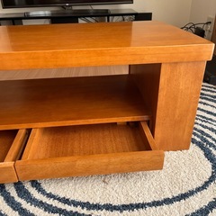 決定しました。リビングテーブルの画像