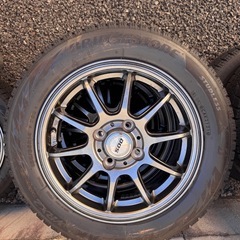 スタッドレスタイヤ＋ホイール 4本セットの画像