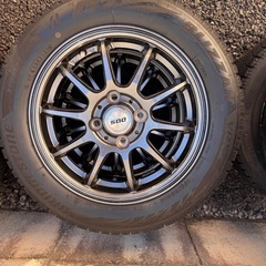 スタッドレスタイヤ＋ホイール 4本セットの画像
