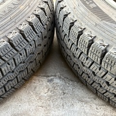 中古スタッドレスアルミ２本の画像