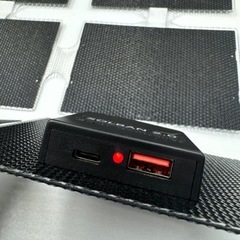 PD・QC出力 折りたたみソーラーパネル SOLBAN2.0 ブラック 23Wの画像