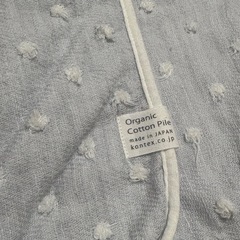 ベビーバスタオル、湯温計の画像